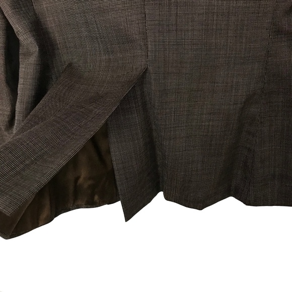 MAX MARA VINTAGE BROWN BLAZER JACKET - Picture 4 of 8